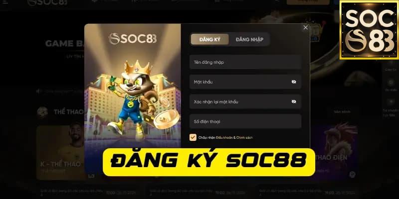Hướng Dẫn Đăng Ký SoC88 Hướng Dẫn Đăng Ký SoC88 Dành Cho Người Mới